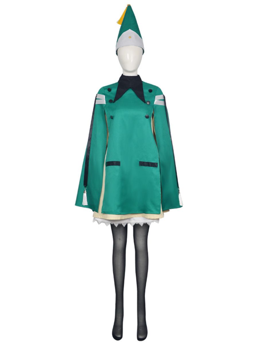 Kids Anime Witch Cosplay Costume - Image 6