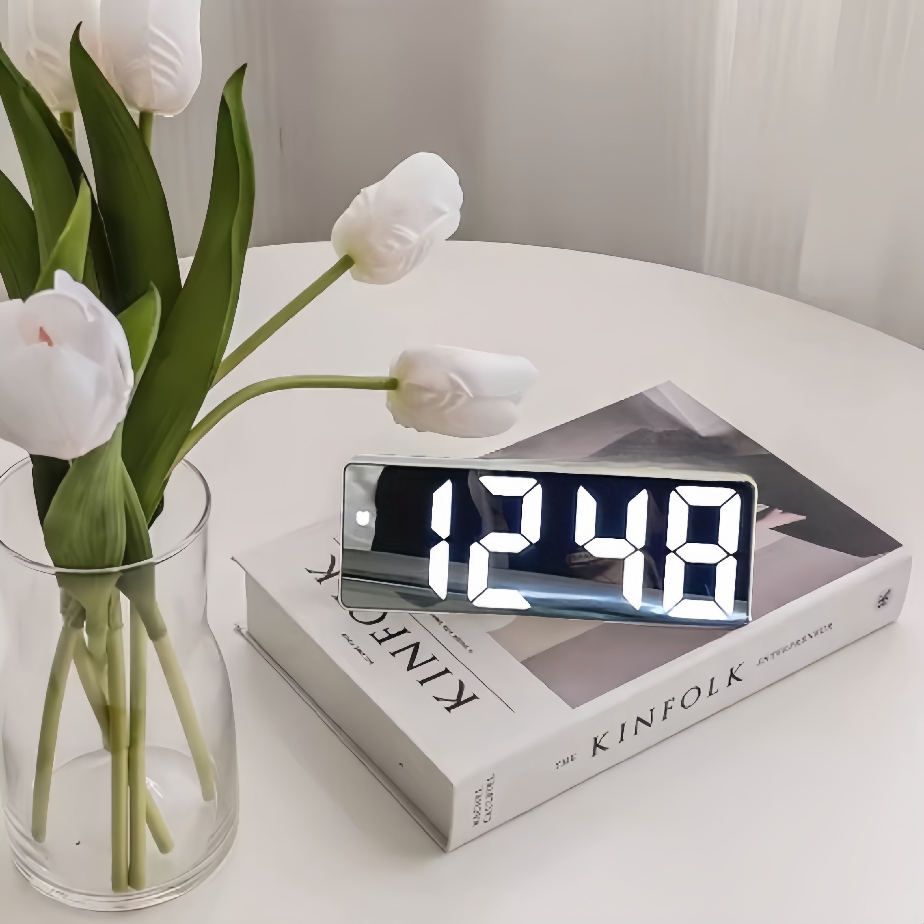 Home Alarm Clock Sunrise Light Digital Wake-Up Display - Image 9