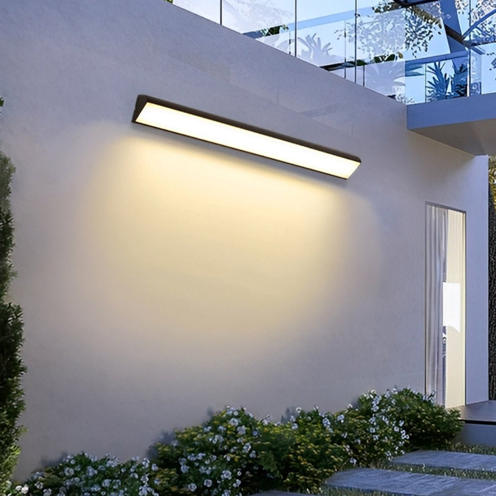 Modern Linear Aluminum LED Outdoor Wall Light Waterproof IP65 - Image 5