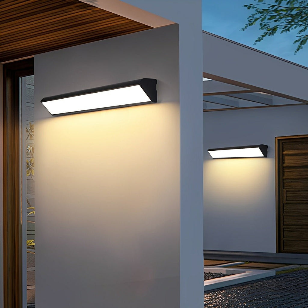 Modern Linear Aluminum LED Outdoor Wall Light Waterproof IP65 - Image 4