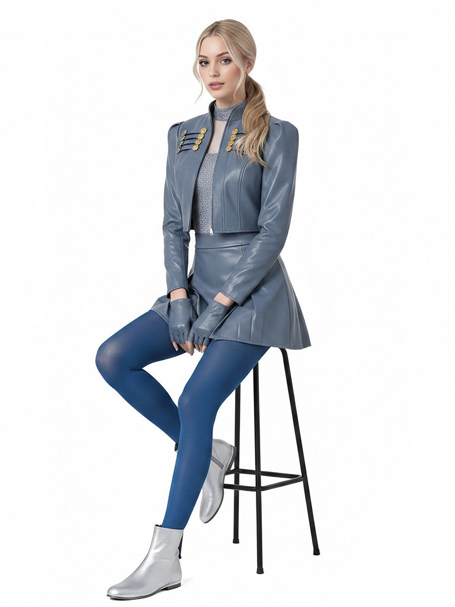 Faux Leather Princess Costume - Image 9