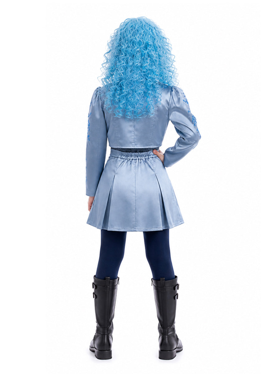 Kids Adults 3 Piece Satin Princess Cosplay Costume - Image 2