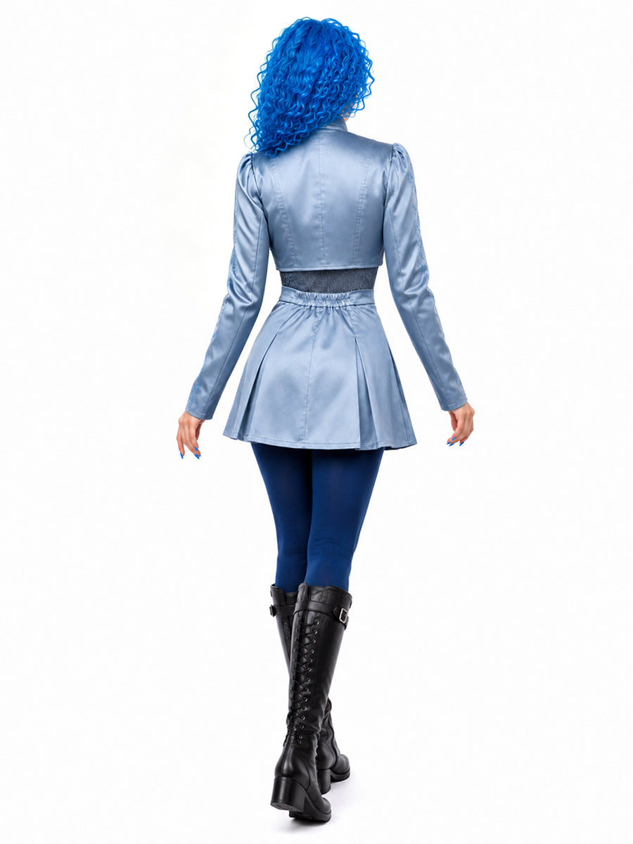 Kids Adults 3 Piece Satin Princess Cosplay Costume - Image 9