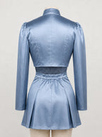 Kids Adults 3 Piece Satin Princess Cosplay Costume - Image 14