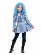 Kids Adults 3 Piece Satin Princess Cosplay Costume