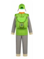 Boys 4 Piece Green Pup Costume - Image 6