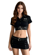 Women 4 Piece Police Officer Costume