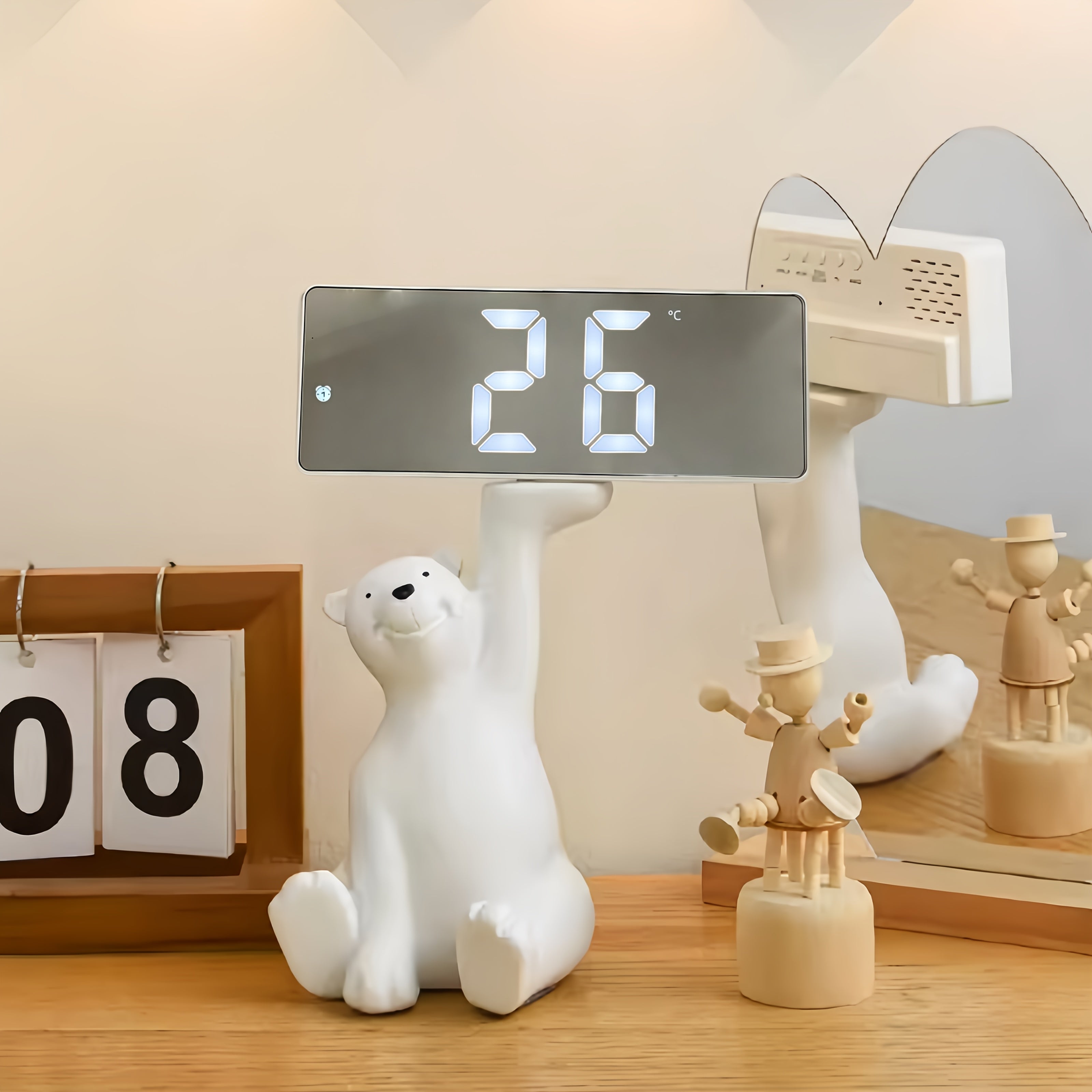 Home Alarm Clock Sunrise Light Digital Wake-Up Display - Image 8