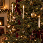 Crystal Drop LED Christmas Tree Candles Flickering Flame - Image 5