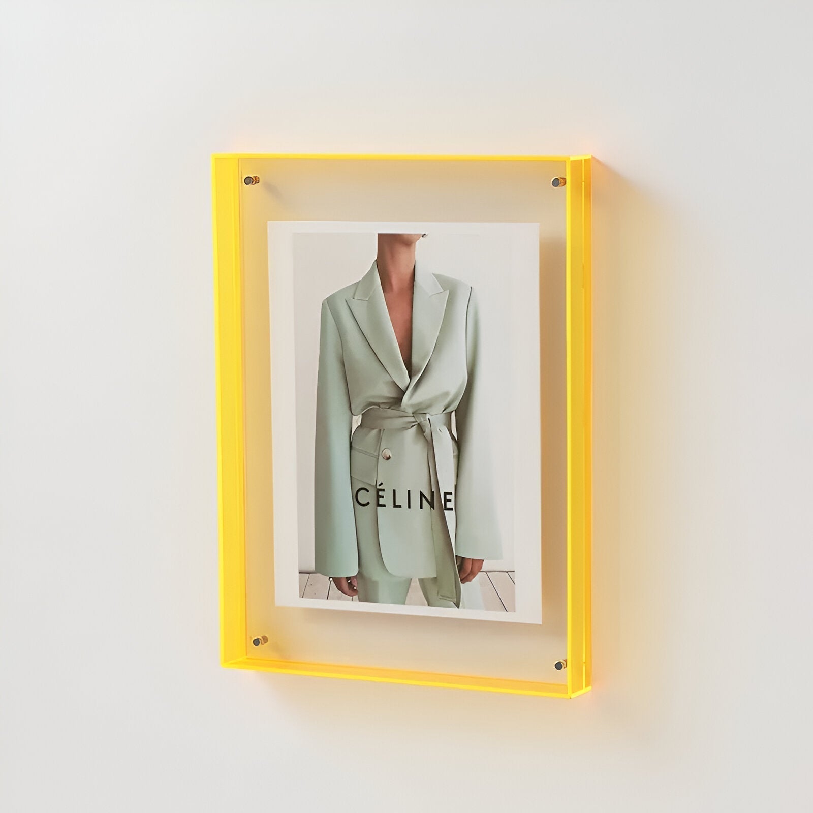 Coloured Transparent Photo Frame – Elegant Contemporary Showcase - Image 13