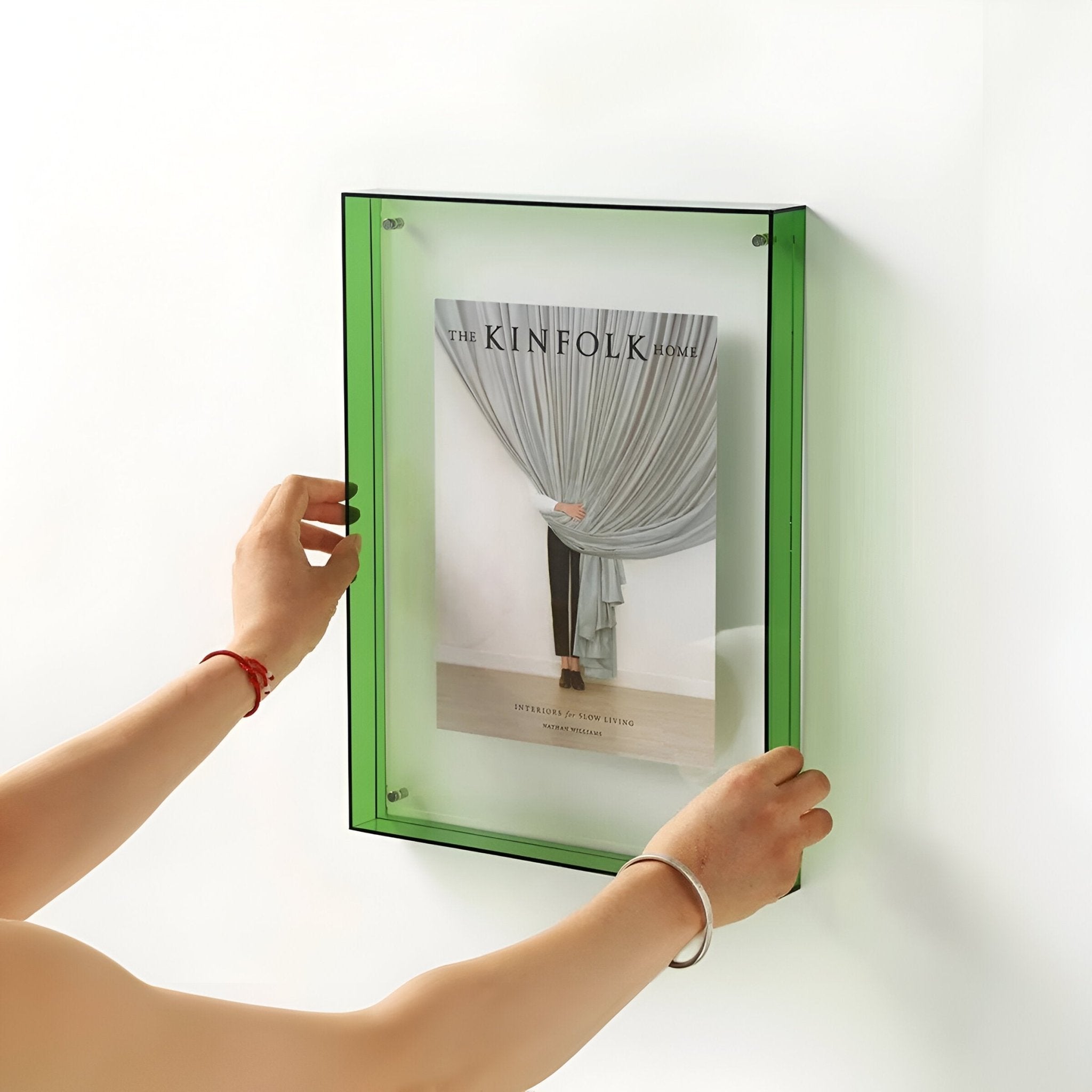 Coloured Transparent Photo Frame – Elegant Contemporary Showcase - Image 3