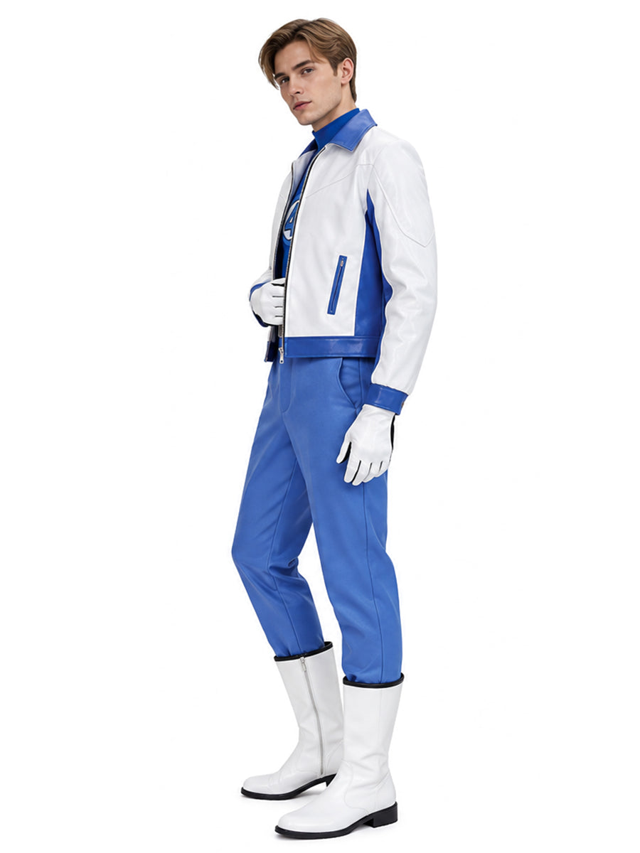 Men 5 Piece Comic Superhero Cosplay Uniform - Image 2