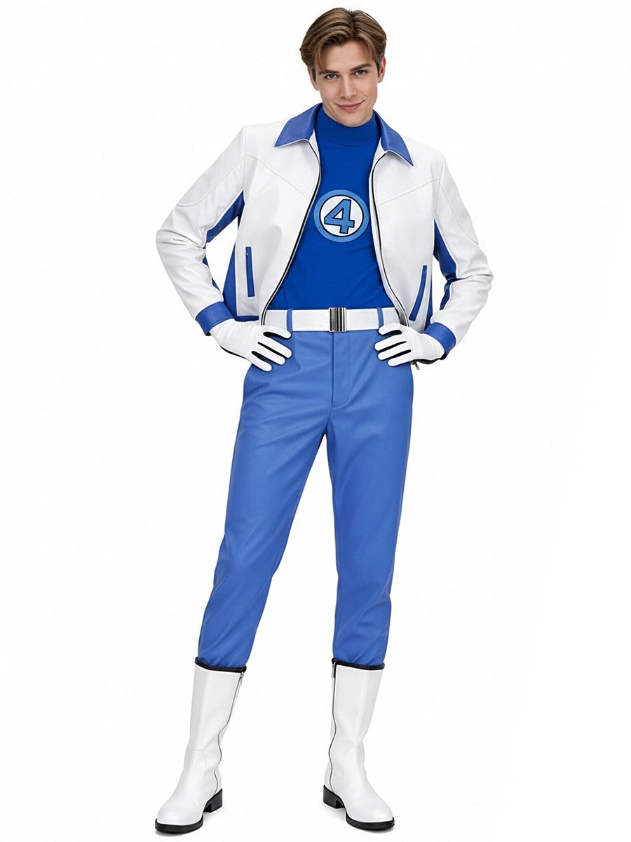 Men 5 Piece Comic Superhero Cosplay Uniform - Image 4