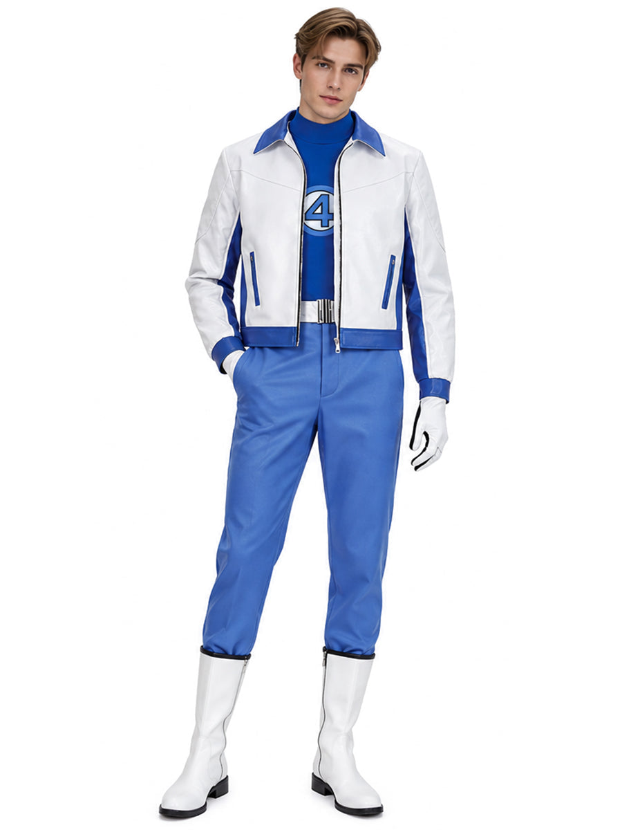 Men 5 Piece Comic Superhero Cosplay Uniform - Image 5