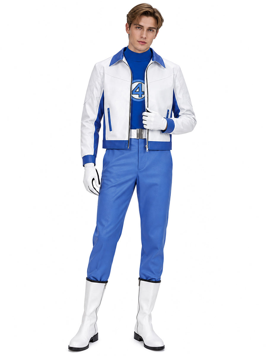 Men 5 Piece Comic Superhero Cosplay Uniform