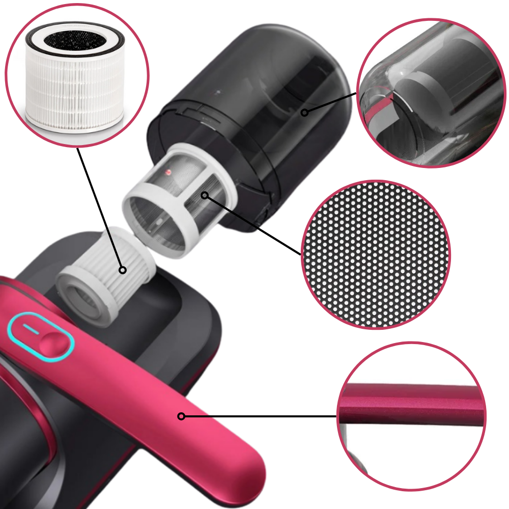 Cordless Dust Mite Vacuum Cleaner with UV‑C Light - Image 7