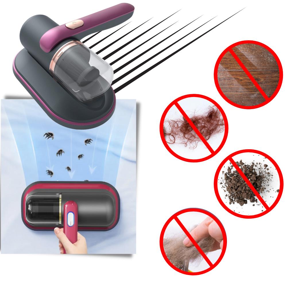 Cordless Dust Mite Vacuum Cleaner with UV‑C Light - Image 3