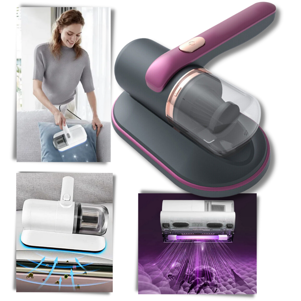 Cordless Dust Mite Vacuum Cleaner with UV‑C Light