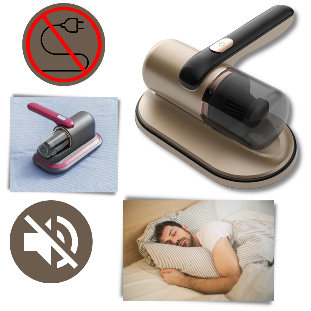 Cordless Dust Mite Vacuum Cleaner with UV‑C Light - Image 4