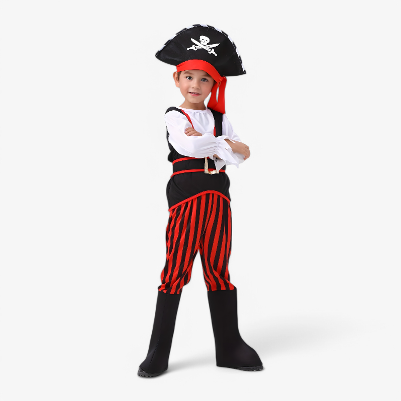 Boys Pirate Costume Set
