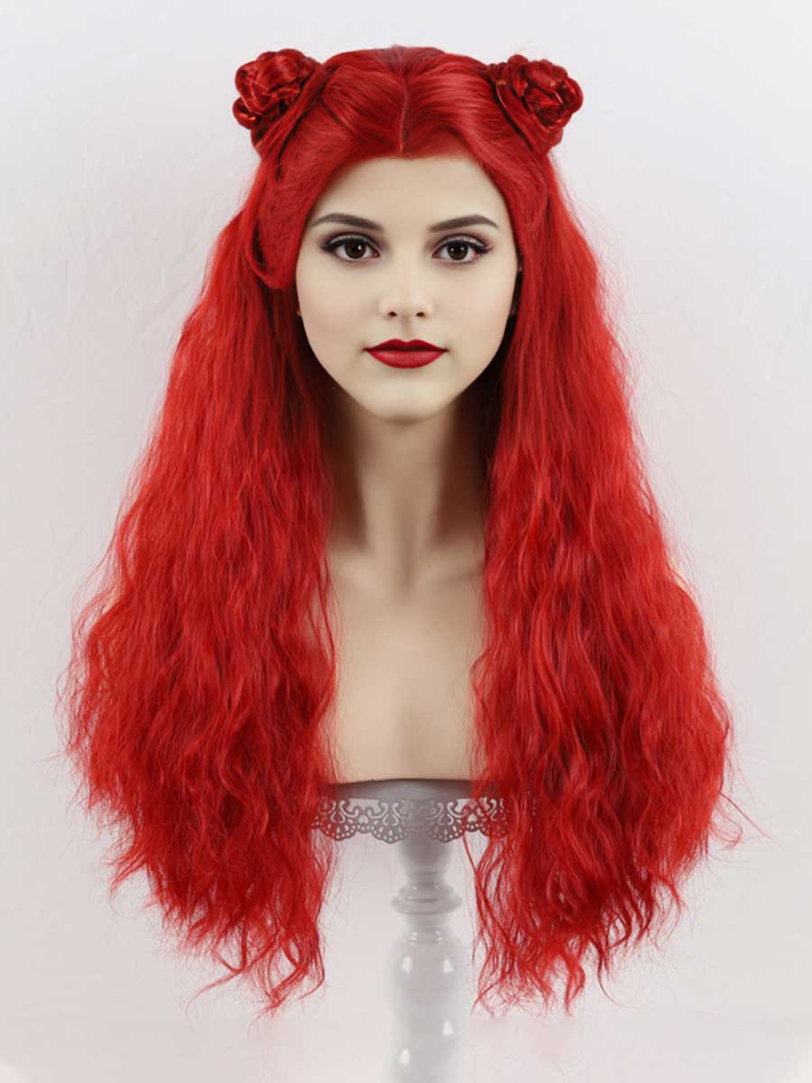 Women 3 Piece Faux Leather Princess Cosplay Costume - Image 8