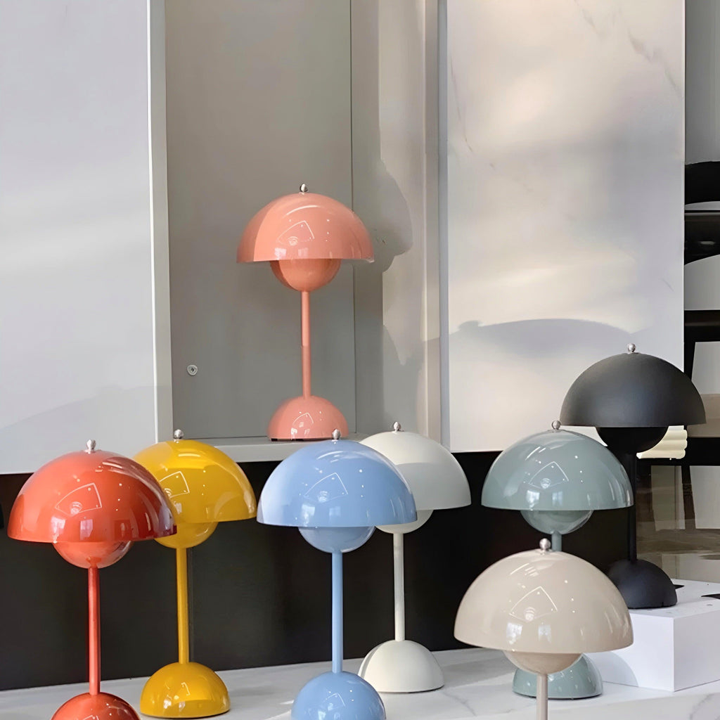 LED Table Lamp Minimalist Scandinavian Touch Control Light - Image 18