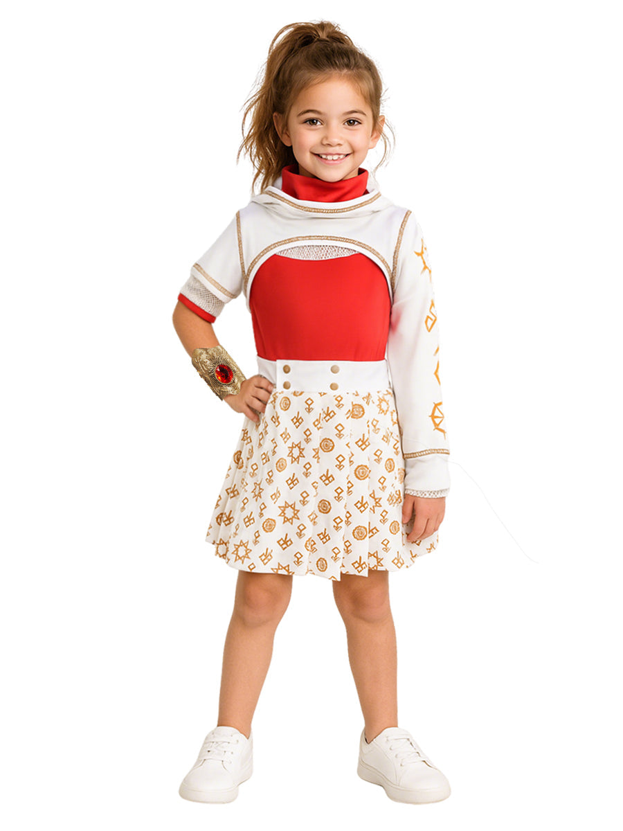 Girls 4 Piece Vampire Cosplay Costume
