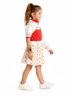Girls 4 Piece Vampire Cosplay Costume - Image 2