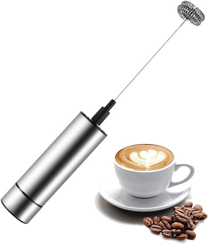 Portable Electric Milk Frother Cordless Handheld Foam Mixer - Image 5