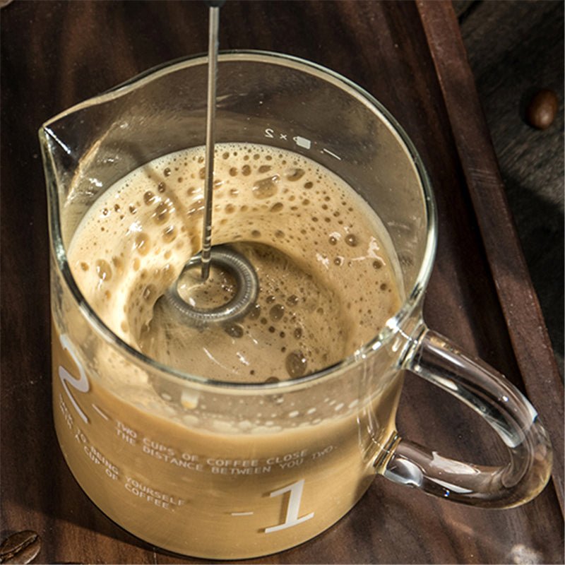 Portable Electric Milk Frother Cordless Handheld Foam Mixer - Image 7