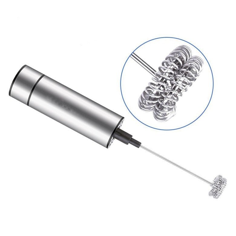 Portable Electric Milk Frother Cordless Handheld Foam Mixer - Image 6