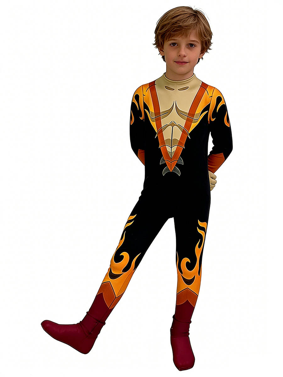 Spandex Cosplay Bodysuit Elemental Hero - Image 2