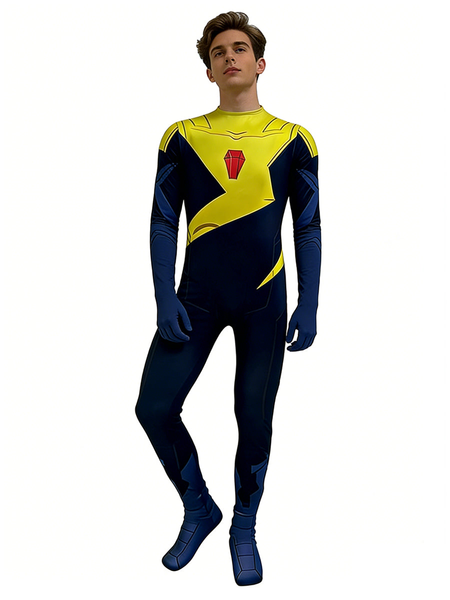 Spandex Cosplay Bodysuit Elemental Hero - Image 18