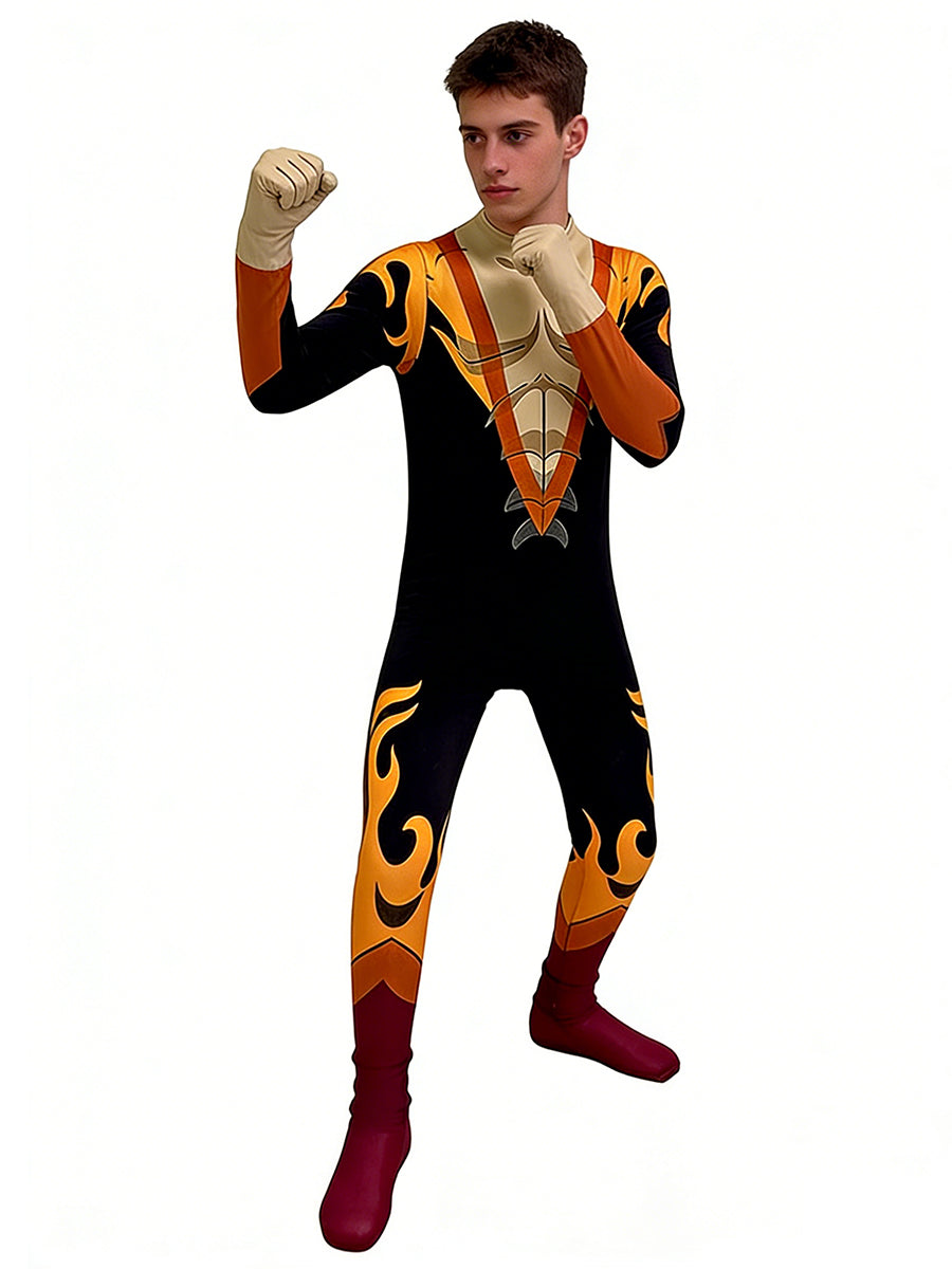 Spandex Cosplay Bodysuit Elemental Hero - Image 5