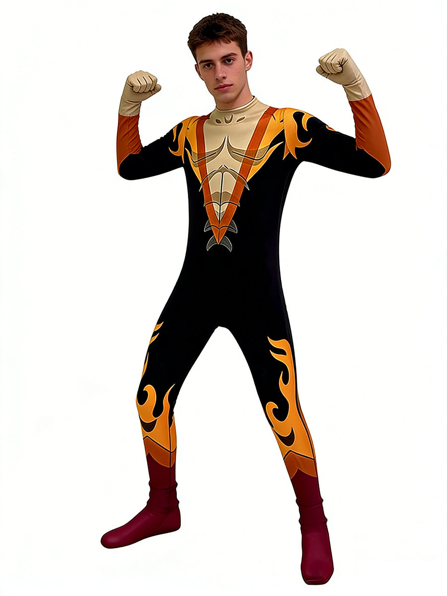 Spandex Cosplay Bodysuit Elemental Hero - Image 7