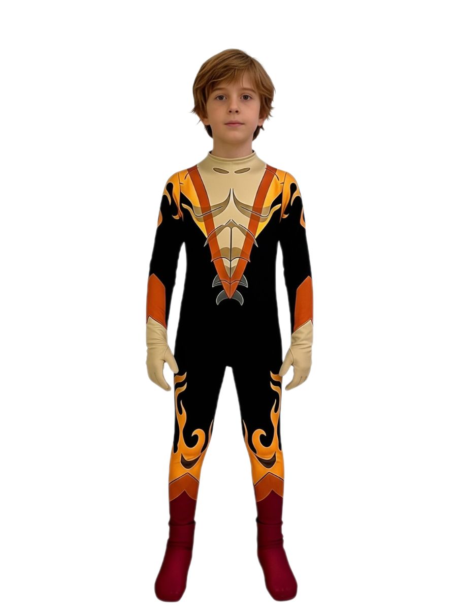 Spandex Cosplay Bodysuit Elemental Hero