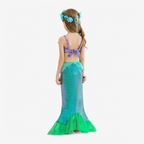 Ensemble de costume de sirène enchanteur pour enfant