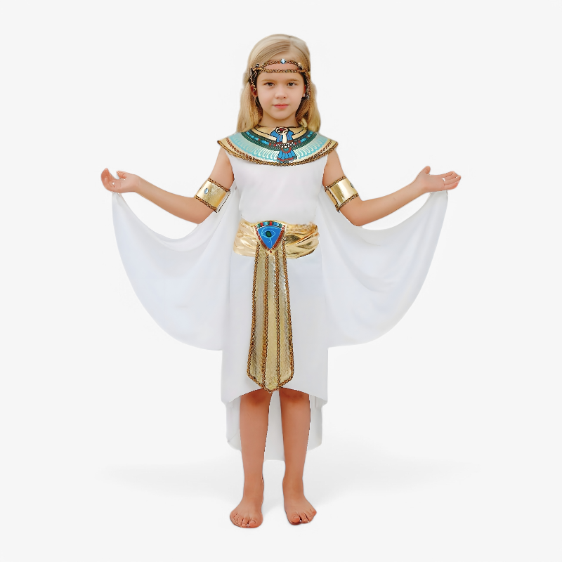Enchanting Egyptian Princess Costume Set for Girls