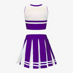 Tenue de pom-pom girl énergique pour enfant avec pompons