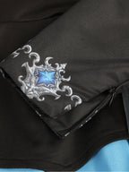 3 Piece Princess Cosplay Outfit Blue Ombre - Image 16