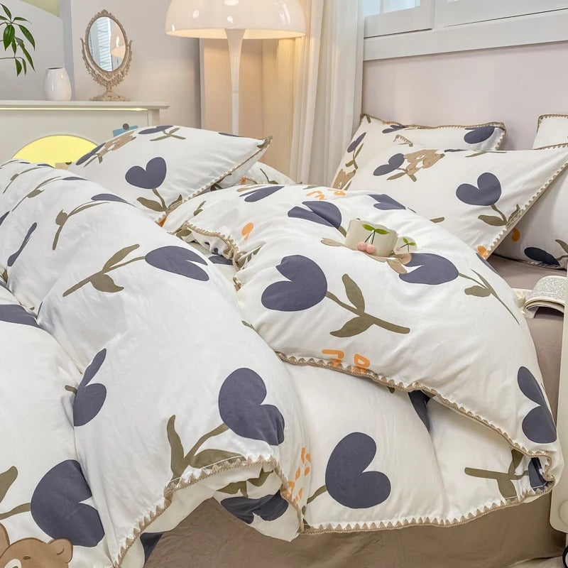 Nature‑Inspired Bedding Collection Complete Bedroom Set - Image 11