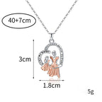 Mother’s Day Jewellery Gift Elegant Mother‑Daughter Necklace - Image 10