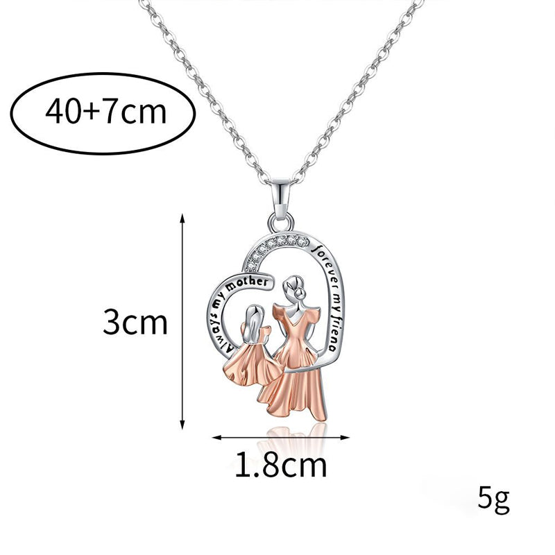 Mother’s Day Jewellery Gift Elegant Mother‑Daughter Necklace - Image 10
