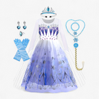 Tenue de princesse de conte de fées avec accessoires
