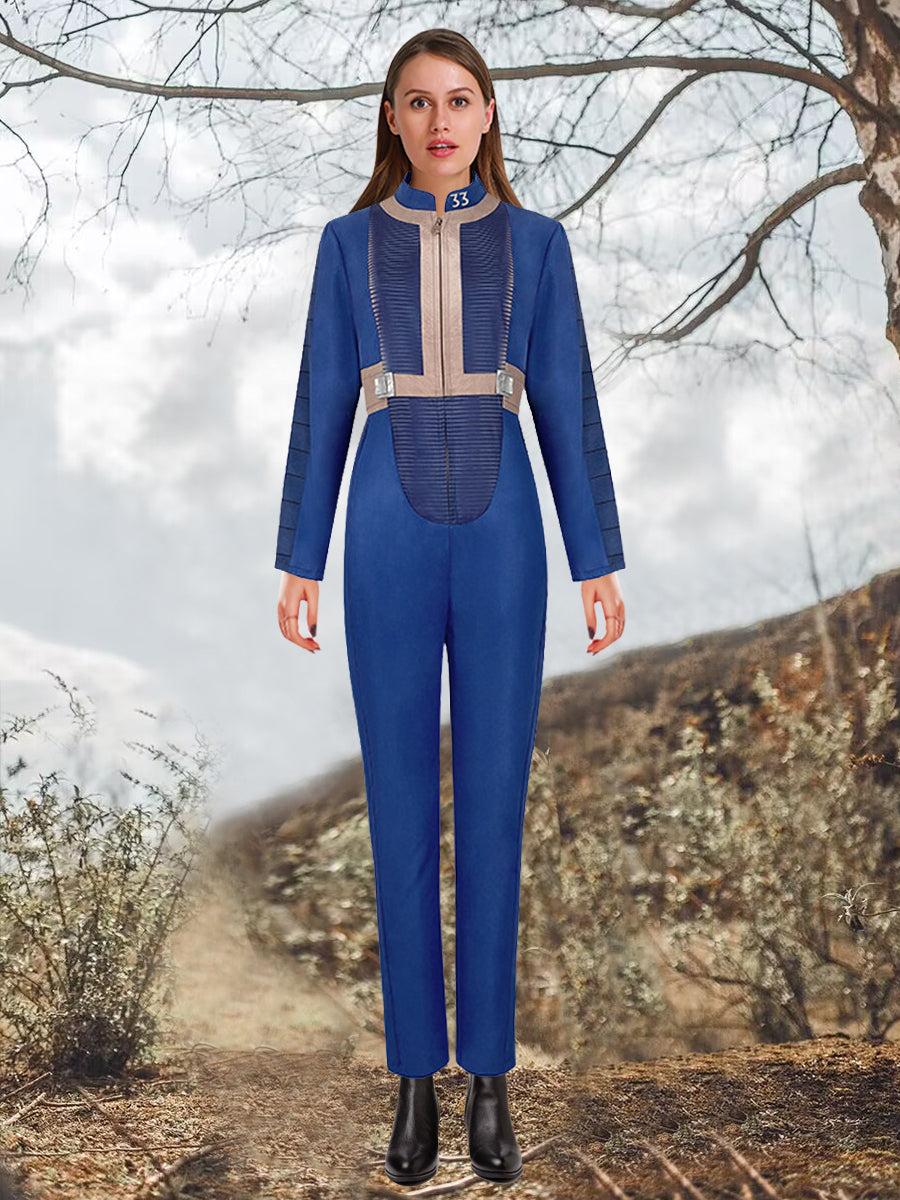 Vault 33 Jumpsuit Lucy Cosplay - Image 9
