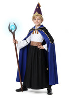 5 Piece Fire Wizard Cosplay Outfit - Image 2