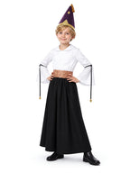 5 Piece Fire Wizard Cosplay Outfit - Image 5
