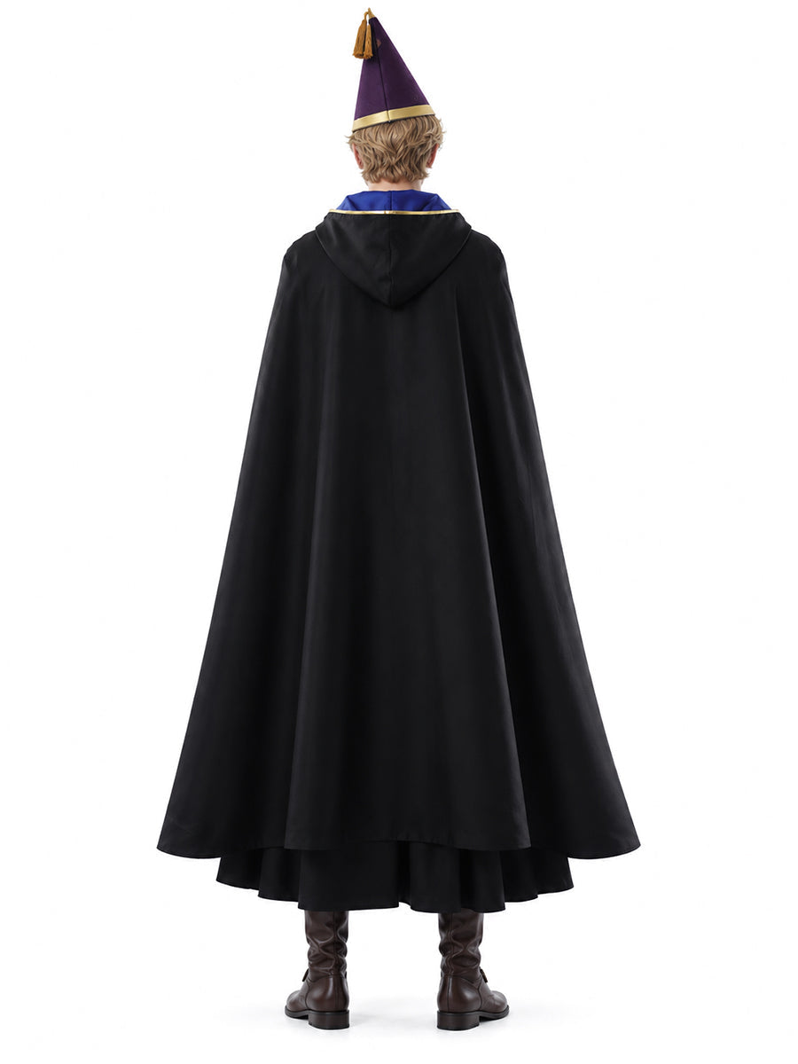 5 Piece Fire Wizard Cosplay Outfit - Image 8