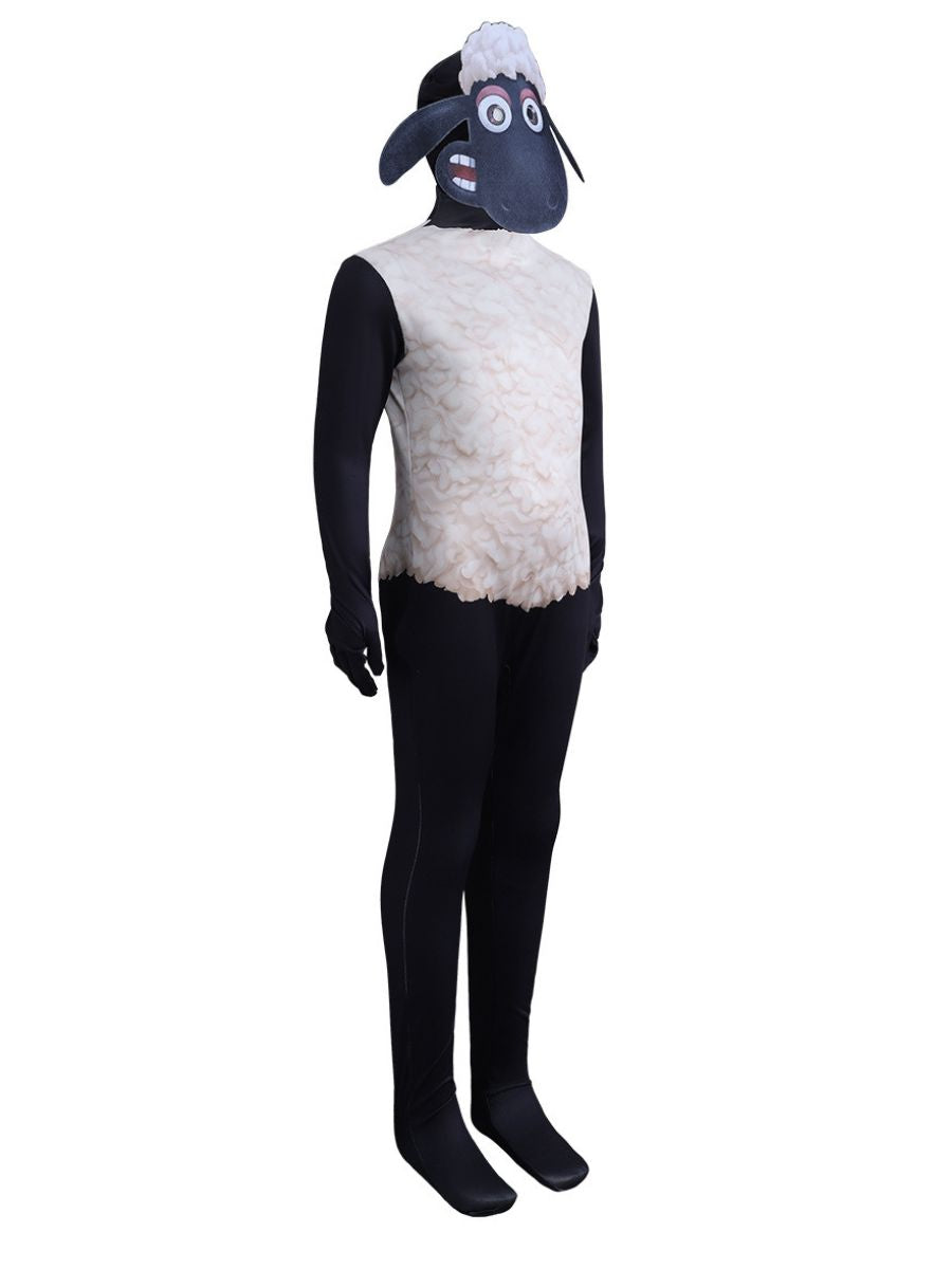 2 Piece Spandex Sheep Costume - Image 3