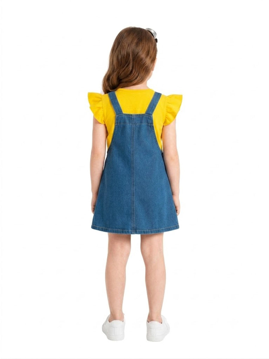 Girls Overall Dress Costume Set - Image 5